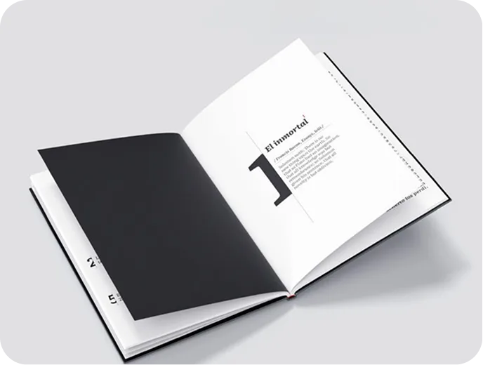 Expert formatter preparing book interior layout