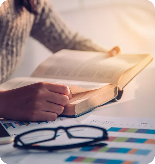 Professional book marketing specialist planning a campaign